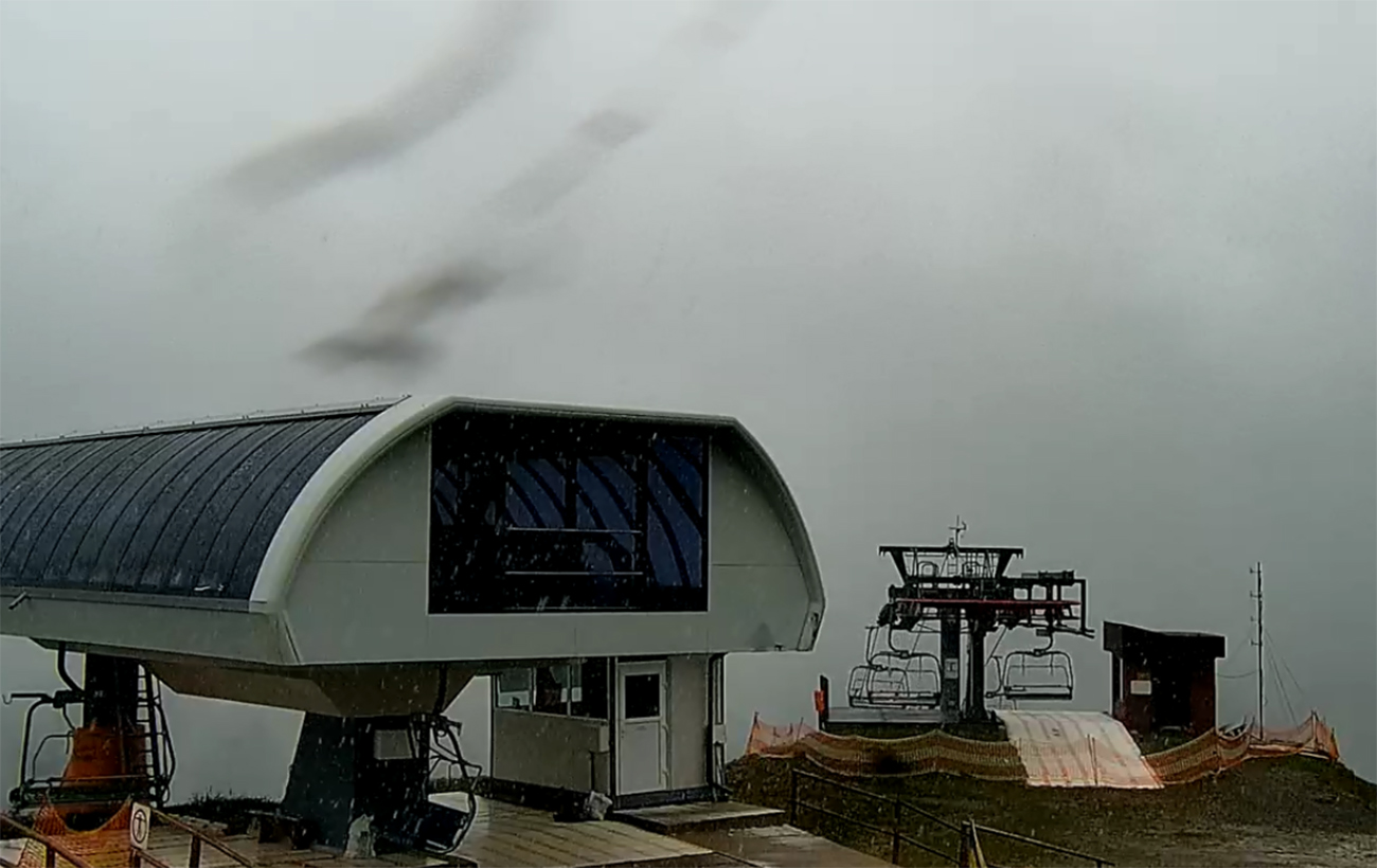 Буковель засипало снігом